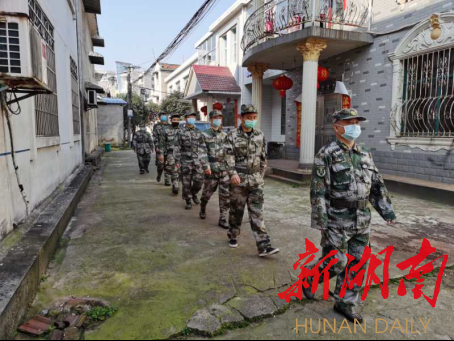 【常德市武陵区】24小时动态防控，织密疫情巡查安全网