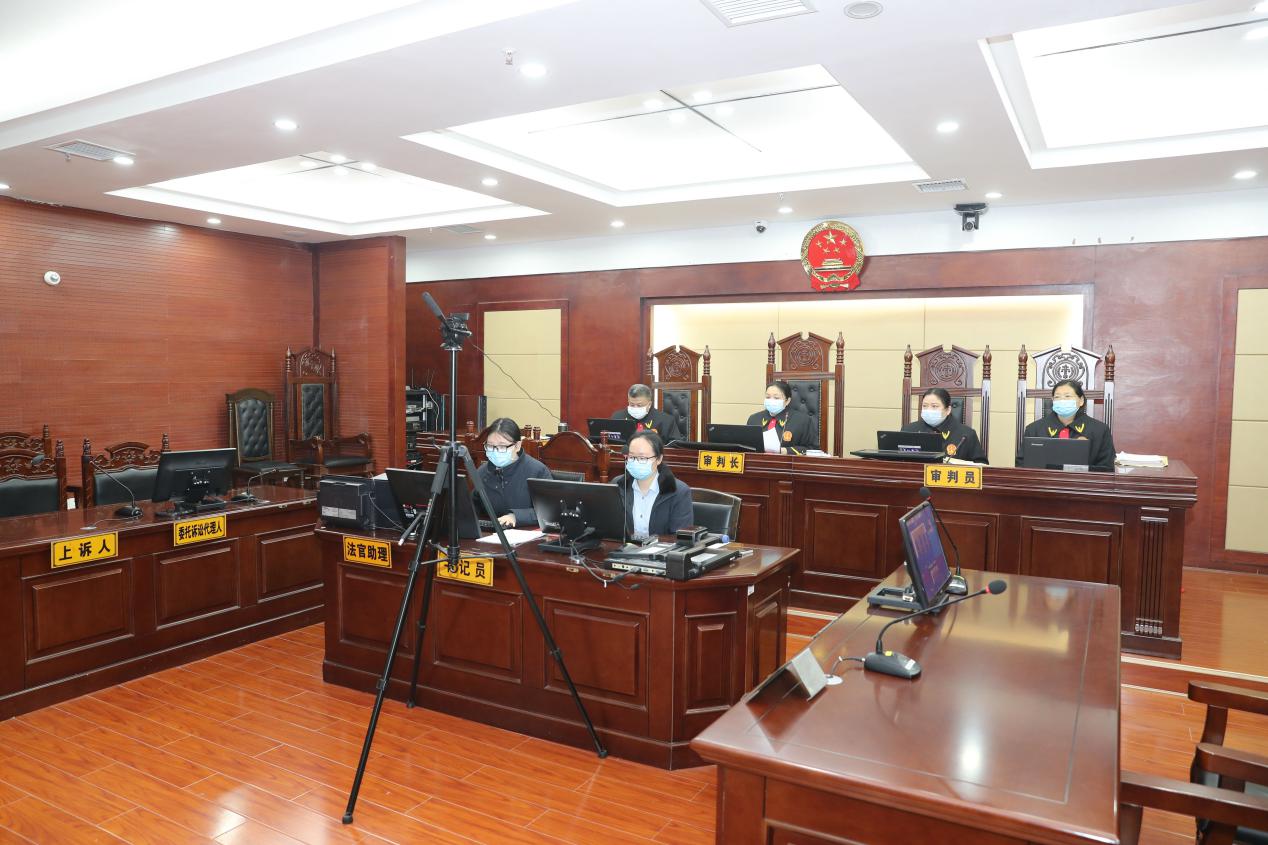 张家界中院:"云"开庭解纷直播两不误