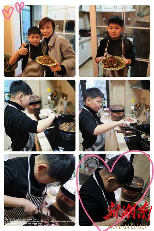 武陵区三岔路小学：舌尖上的“爱”献长辈