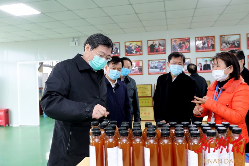 杜家毫赴岳阳调研春耕生产工作 新湖南www.hunanabc.com