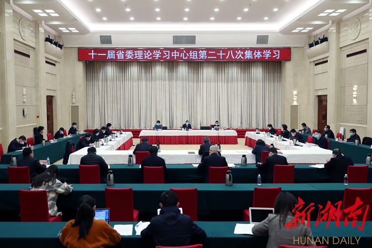 杜家毫:打好防范和抵御风险的有准备之战 新湖南www.hunanabc.com