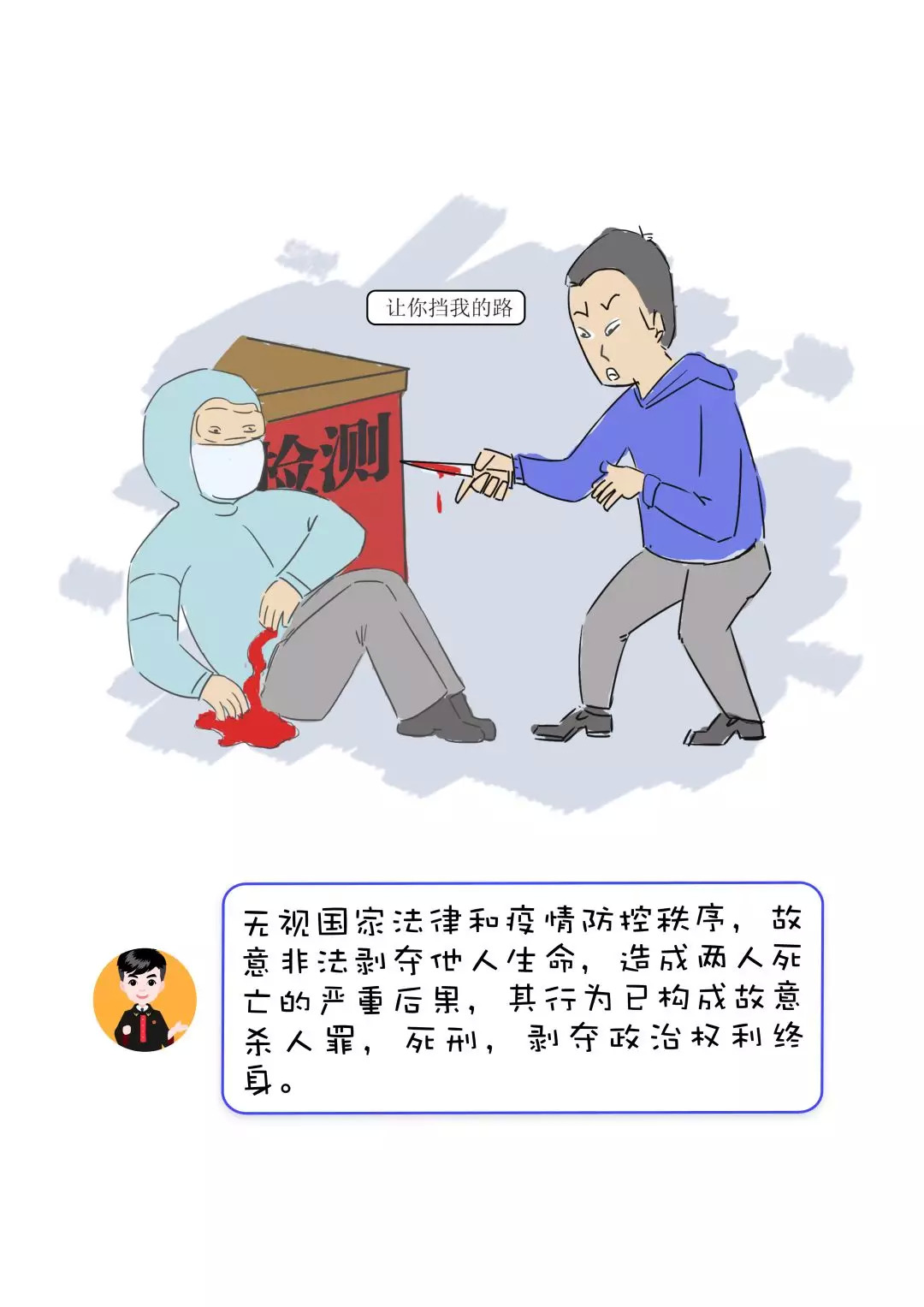 一组漫画告诉你,法院如何依法打击妨害疫情防控犯罪!