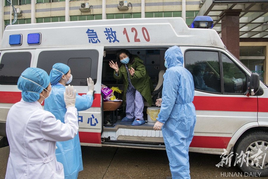 战疫在隔离病房 新湖南www.hunanabc.com