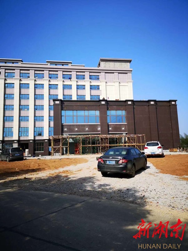 长沙县青松老年公寓火速建成交付的隔离点