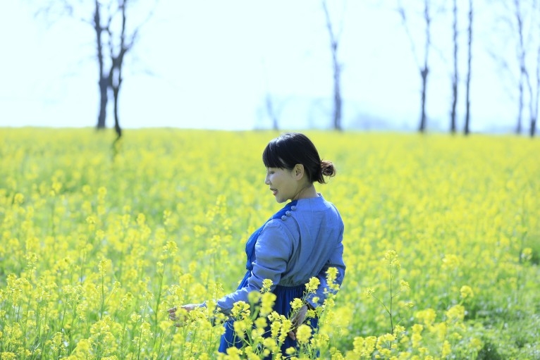 踏青赏花正当时 - 美女 - 新湖南
