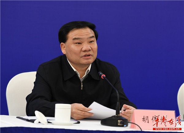 发布会现场丨湖南省市两级重点项目全部满岗复工