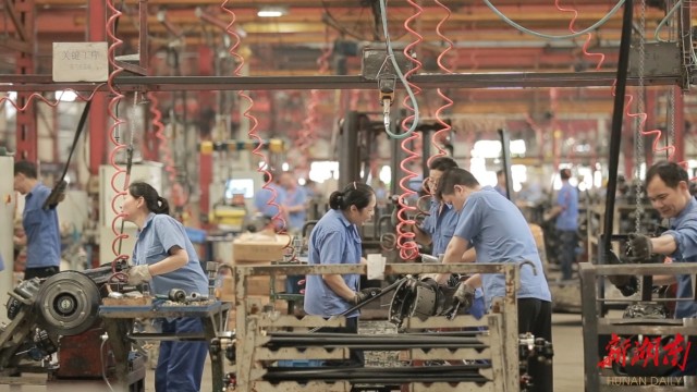 津市：中联车桥日产量创历史新高