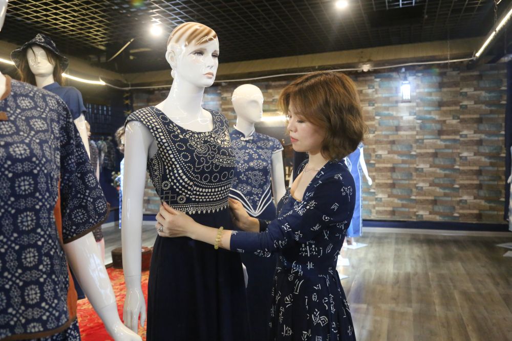 “非遗”记忆：邵阳蓝印花布的传承与新生