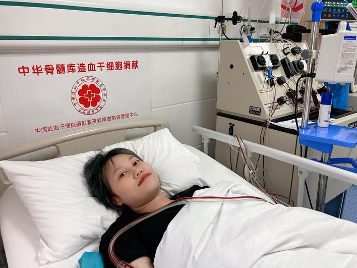 岳阳女护士捐献造血干细胞 救助广州5岁小男孩